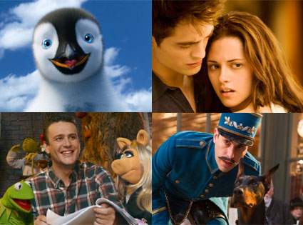 Twilight: Breaking Dawn Part 1, The Muppets, Hugo, Happy Feet Two Twilight: Breaking Dawn Part 1, The Muppets, Hugo, Happy Feet Two